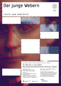 Plakat: Der junge Webern