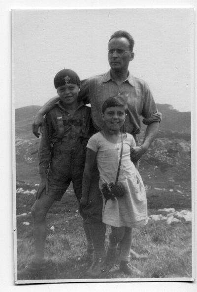 Webern: Familie auf Schneealpe 1928
