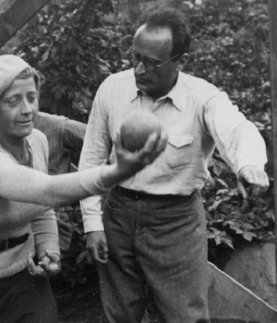 Webern: Kegeln beim Chorausflug 1925